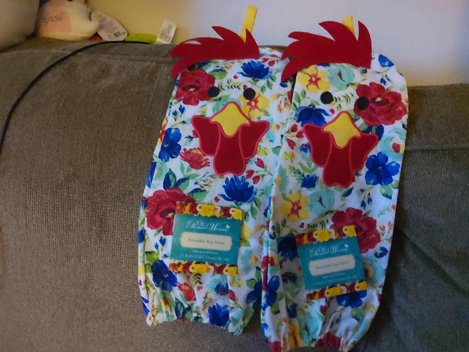 Pioneer Woman reusable bag Saver CHICKEN 2021