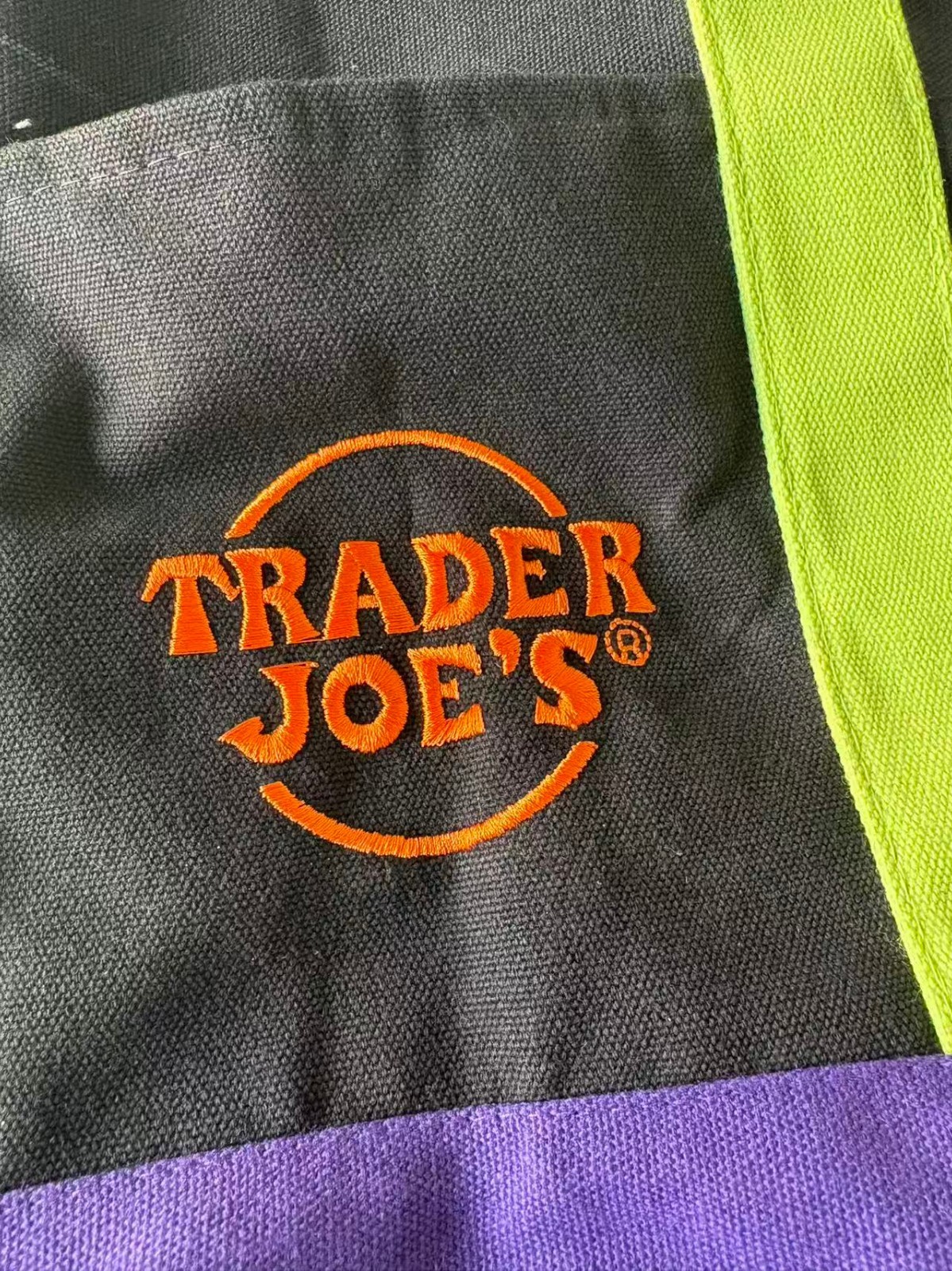 Nine colors Trader Joe’s Mini Pastel Canvas Tote Bag Simple canvas bag Foldable