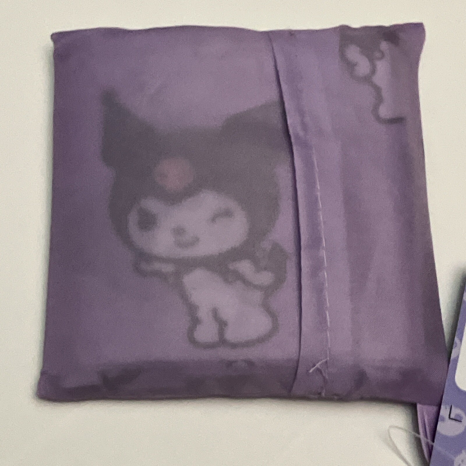 PRIMARK Kuromi Tote Bag Folding Foldaway Sanrio Purple New Rabbit Lavender
