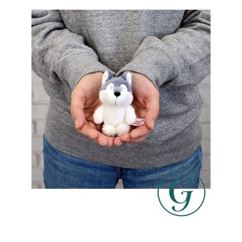 Niki Siberian Husky Keychain 10cm Kids W7 x D8 x H10cm
