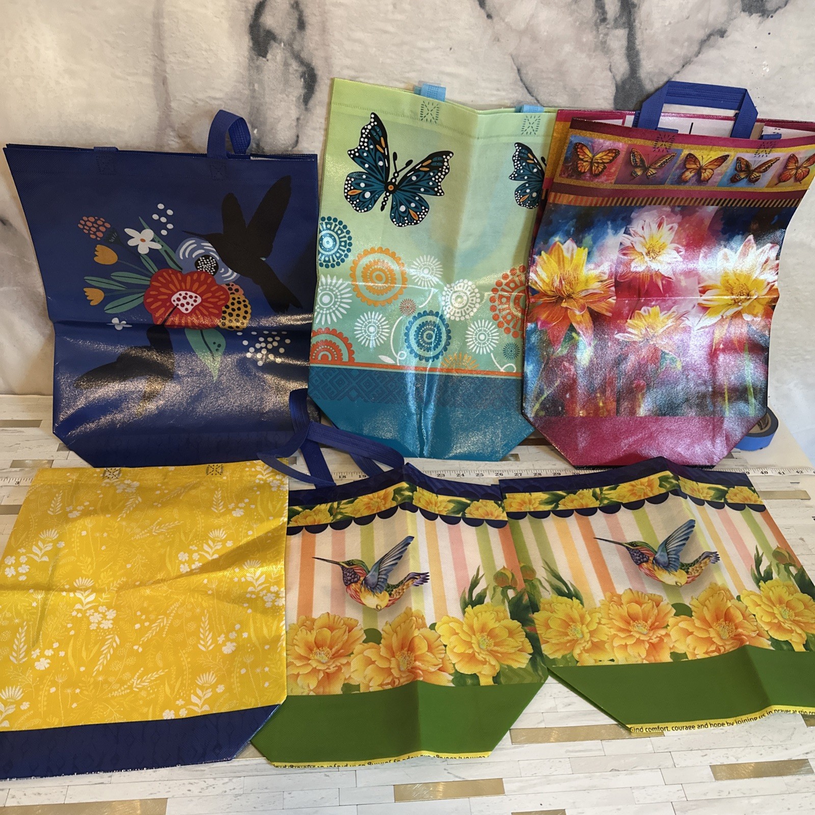 St. Joseph’s Indian School Lakota Sioux lot of 6 Reuseable Shopping Tote Bag