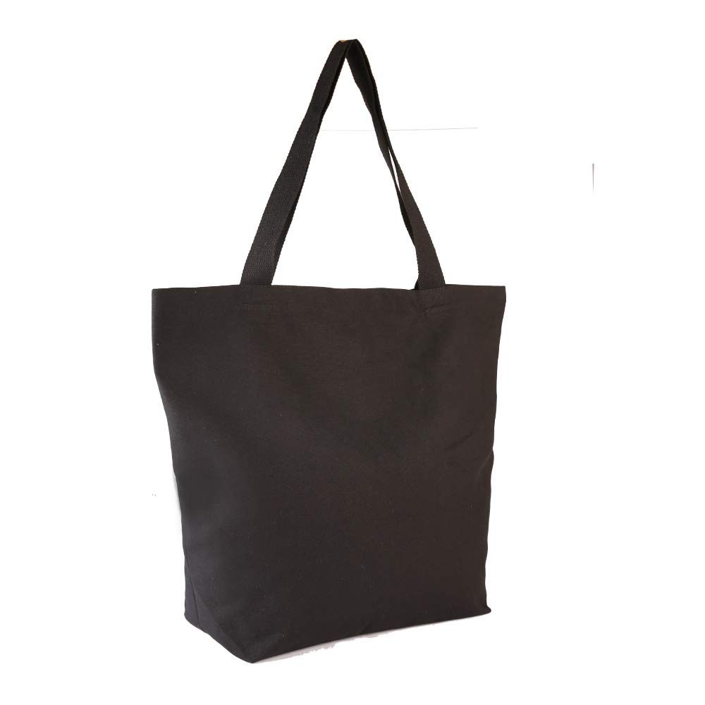 Durable 100% Cotton 12oz Canvas Heavy Duty Extra Large Grocery Bag Beach Tote…
