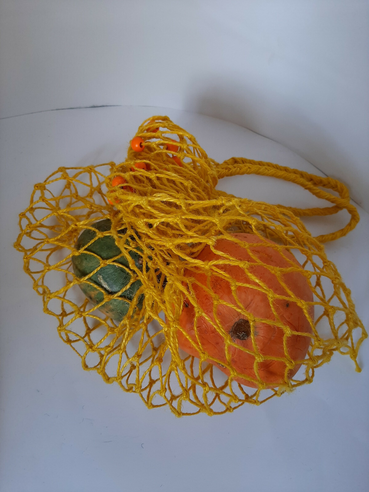 Handmade tote bag holder macrame bag mesh crochet bag market bag Eco friendly