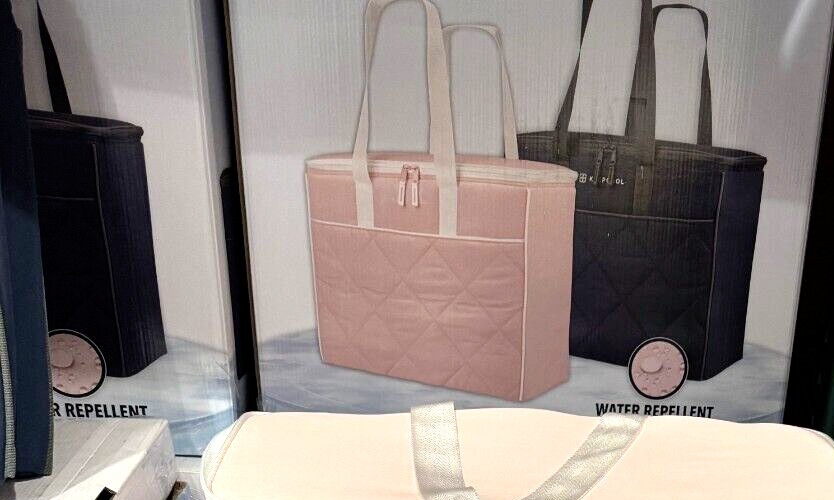 Keep Cool Insulated Reusable Shopping Bag Cooler PINK XL Costco NEW Rare NEW