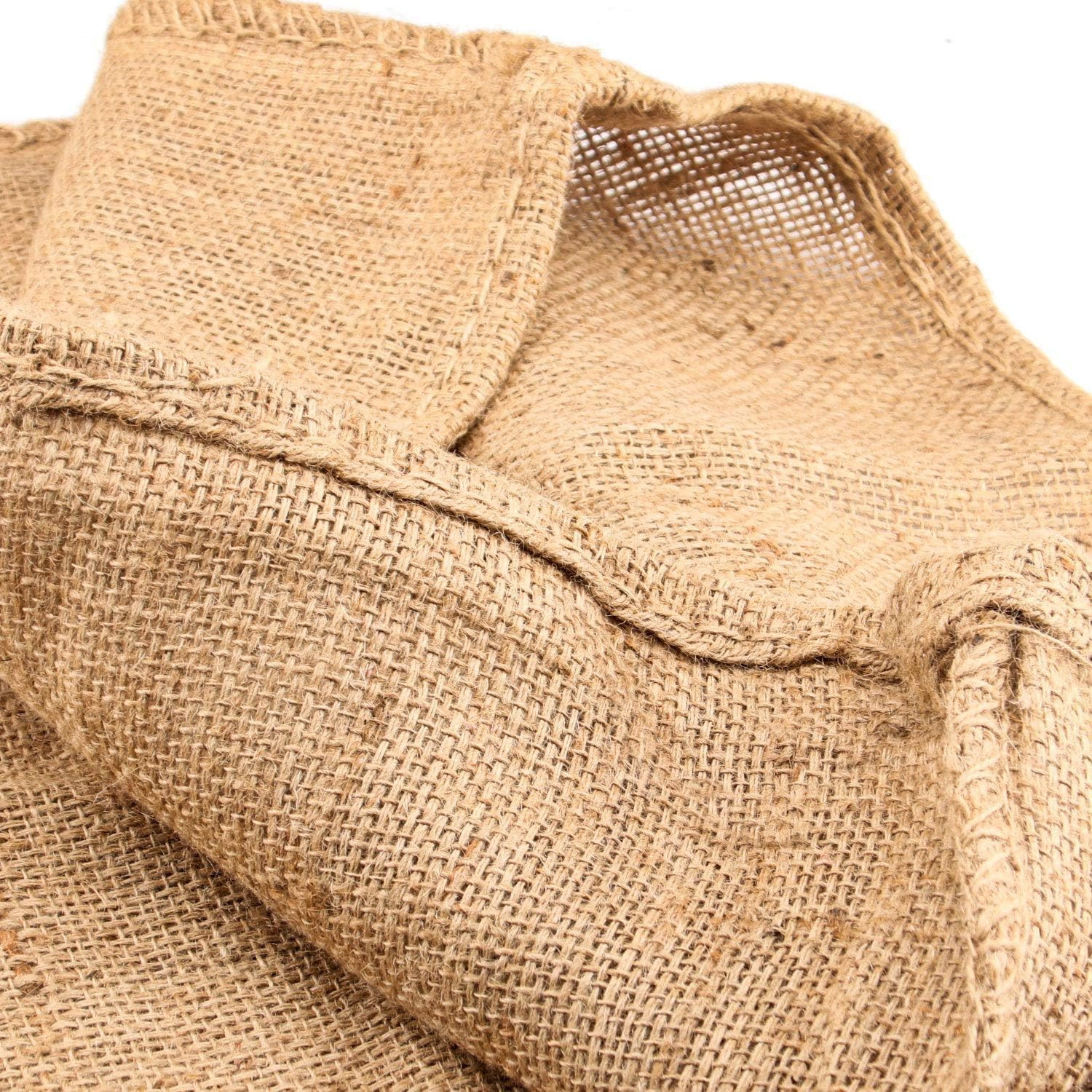 5 Pack 30 X 20 Inch Burlap Bags, Large Burlap Sacks, Potato Sack Race Bags for G