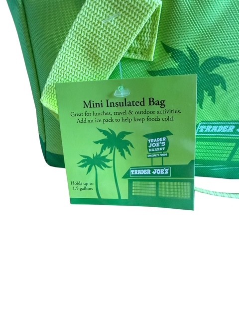 Trader Joe’s Mini Insulated Bag 1.5 Gallons Summer 2026 Set Of 2, 11″x7″x6″