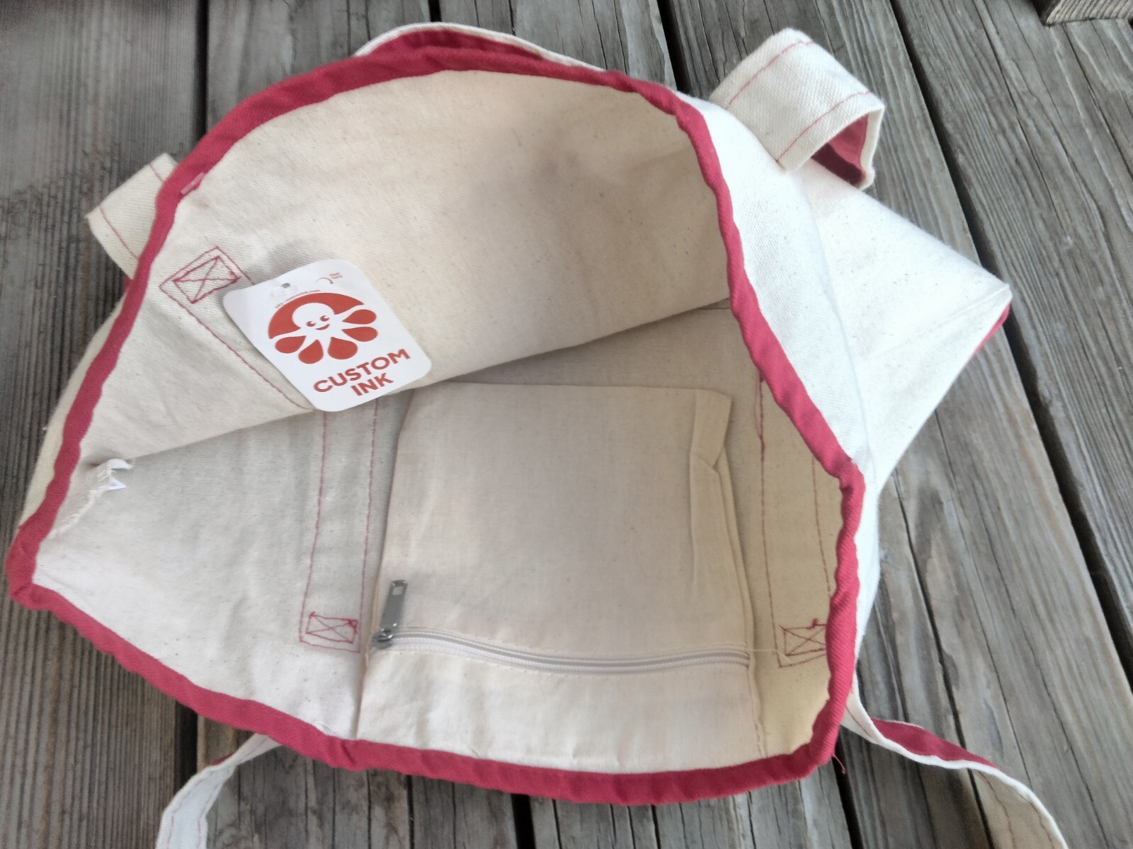 Q-TEES Deluxe Tote Bag 100% Cotton Canvas Shopper Grocery Hand bag