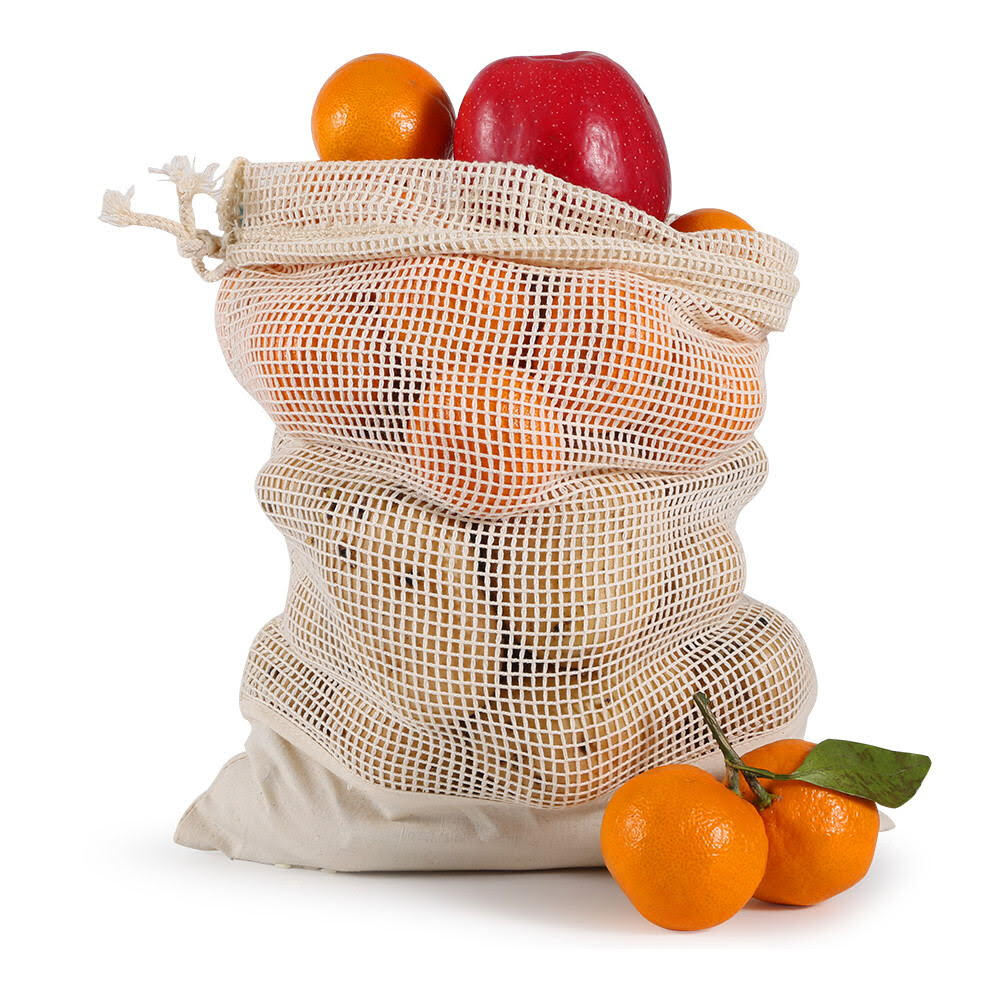 JUNELILY Eco Friendly Shopping Bags Organic Cotton Vegan for Grocery Shopping