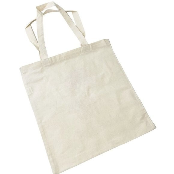 Two Modcloth Cotton Toadstool Mushroom Graphic Print Reusable Tote Grocery Bags