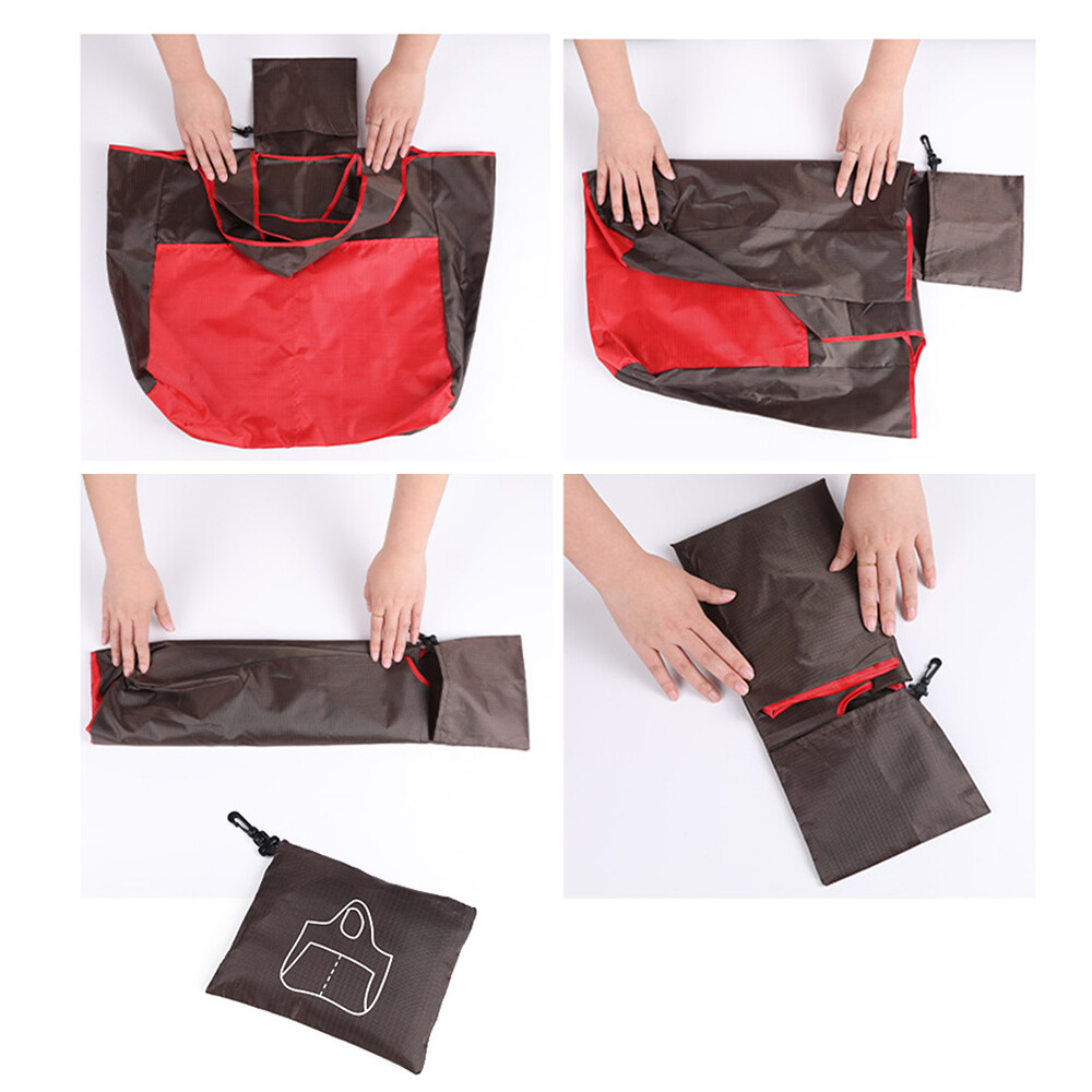 New Big Folding Shopping Bag Large Capacity Portable Reusable Waterproof Grocery