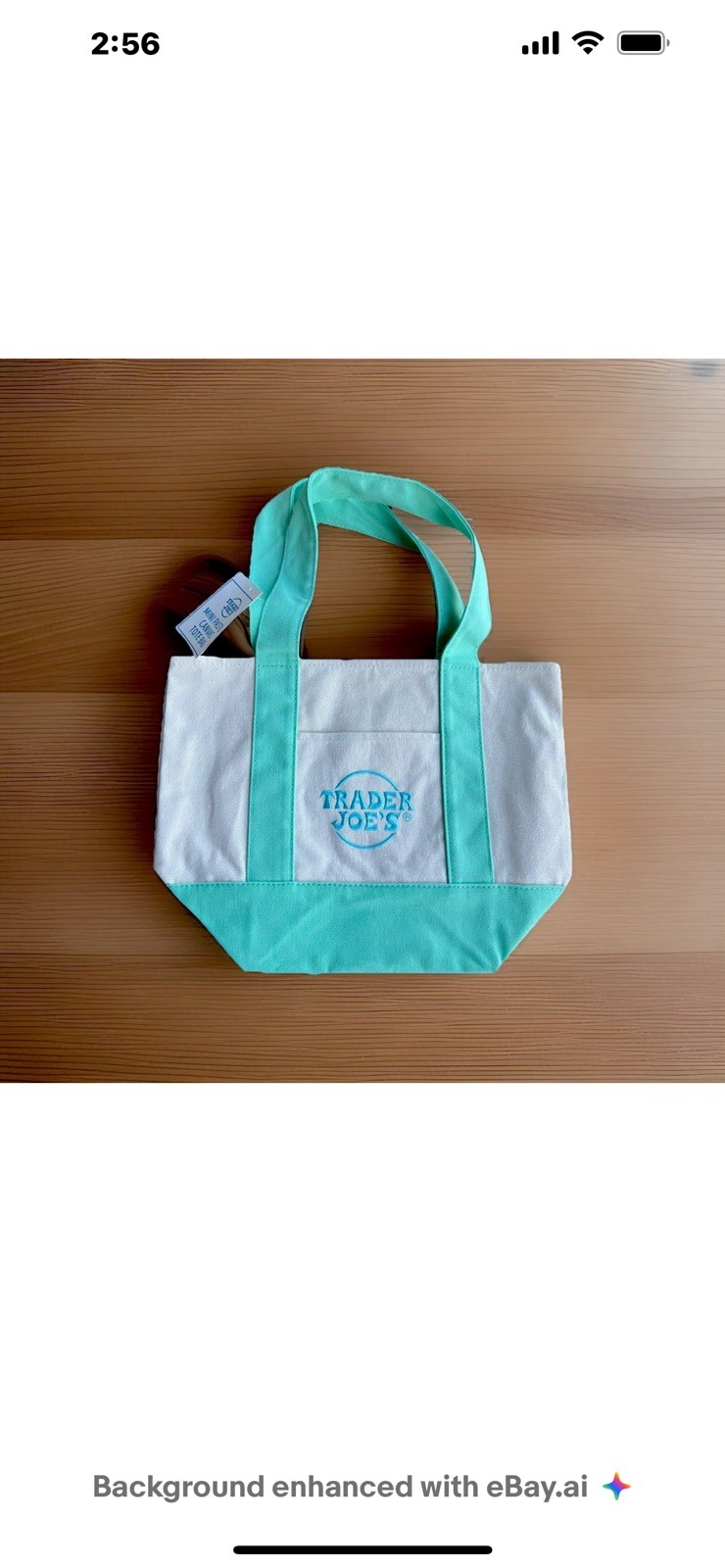 Set of 4 + Bonus bag Trader Joe’s 2026 Mini Pastel Canvas Tote Bags