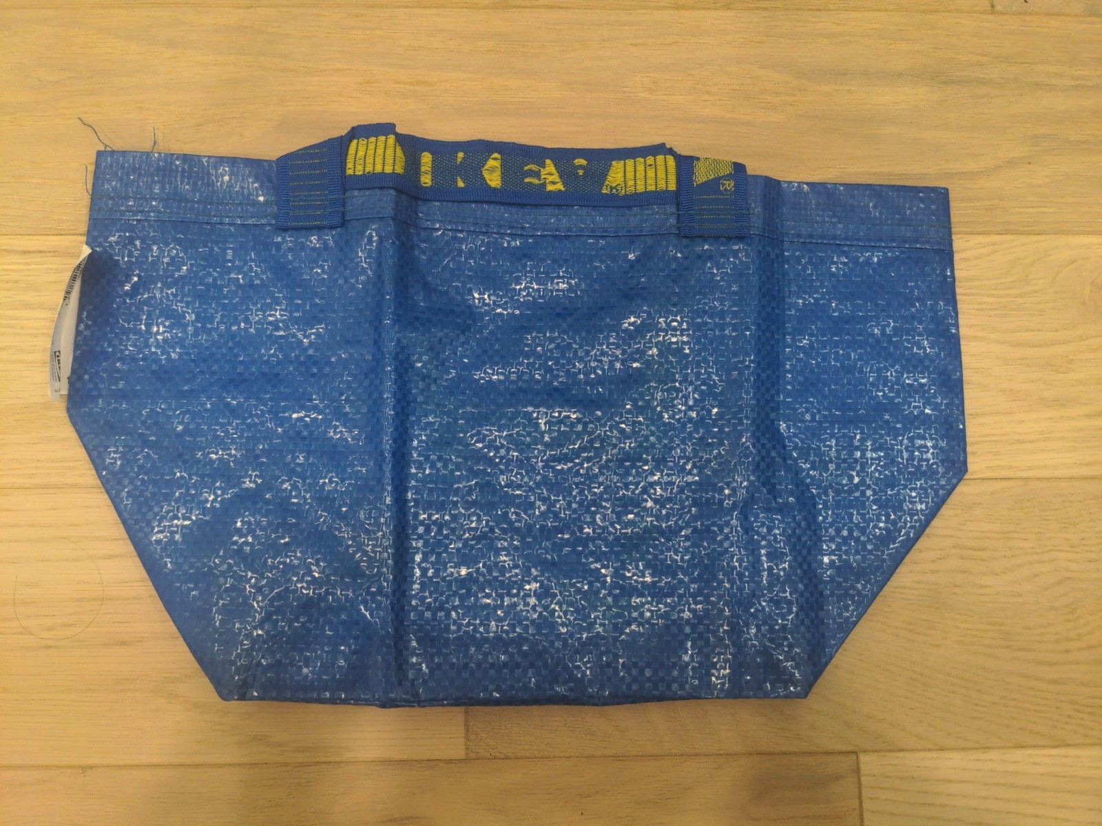 IKEA Brattby SMALL Bag Grocery Shopping Storage Tote Blue 10 x 10 inch NEW UNUSE