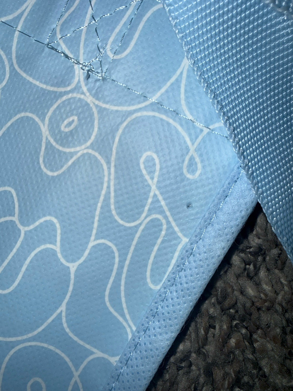 Lululemon Reusable Shopping Bag Bundle – Mint Green Large + Blue Mini Tote Rare