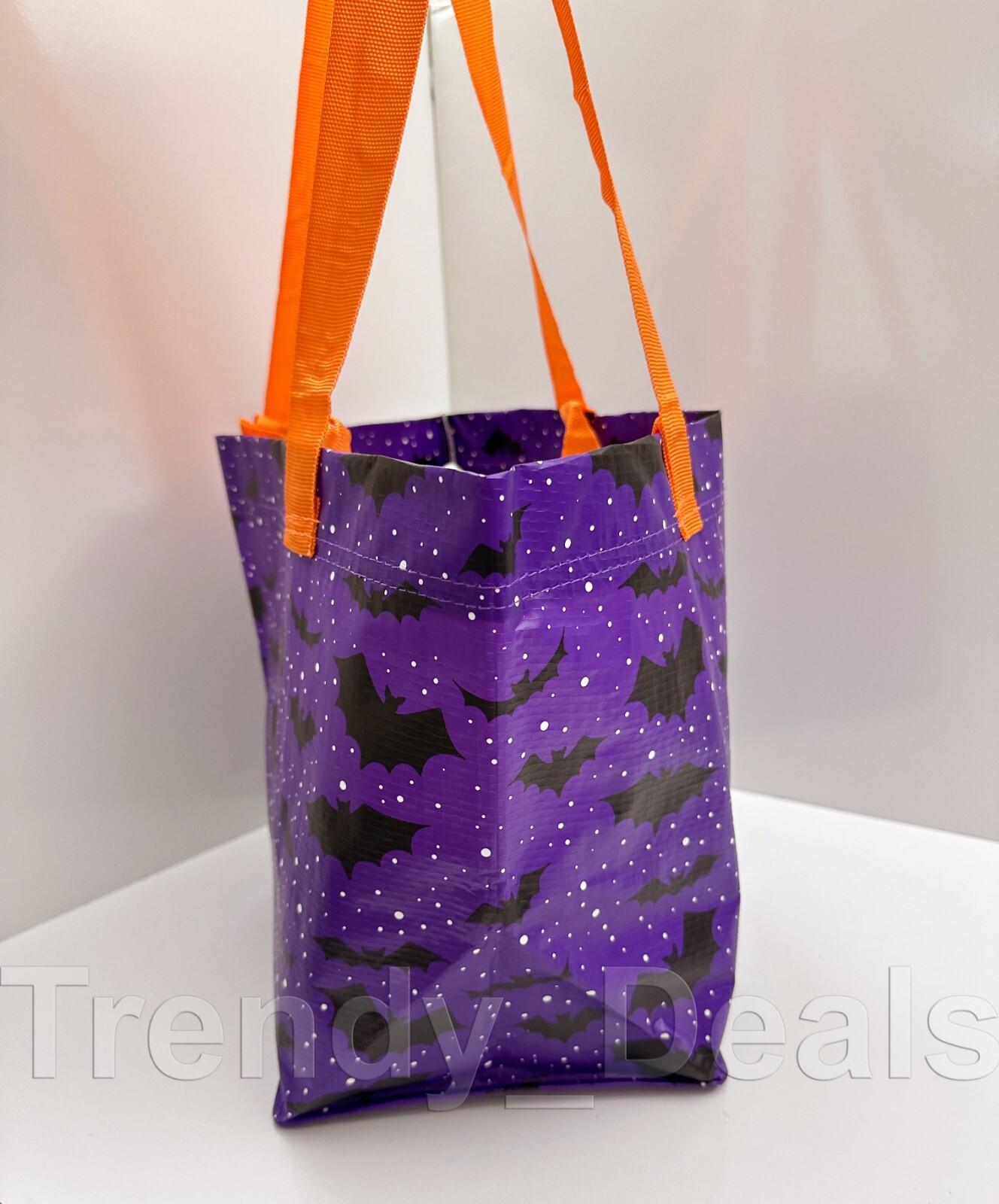 SET of 2 – Ikea KUSTFYR HÖSTAGILLE Large & Small Shopping Tote Bag Bats, Ghosts