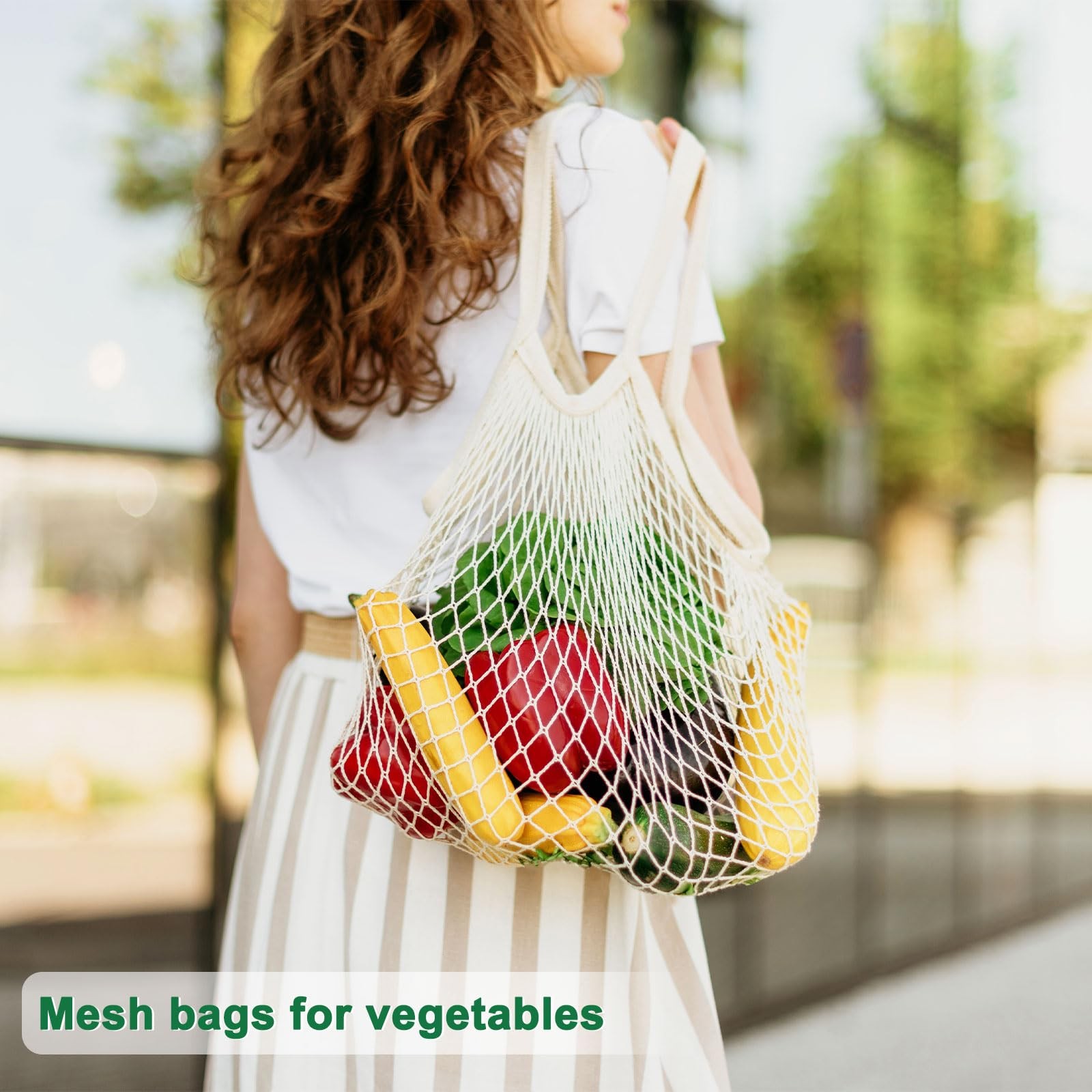 M METERXITY 1-Pack Cotton 48cm x 35cm x 10cm / 19inch x 14inch x 4inch, Green