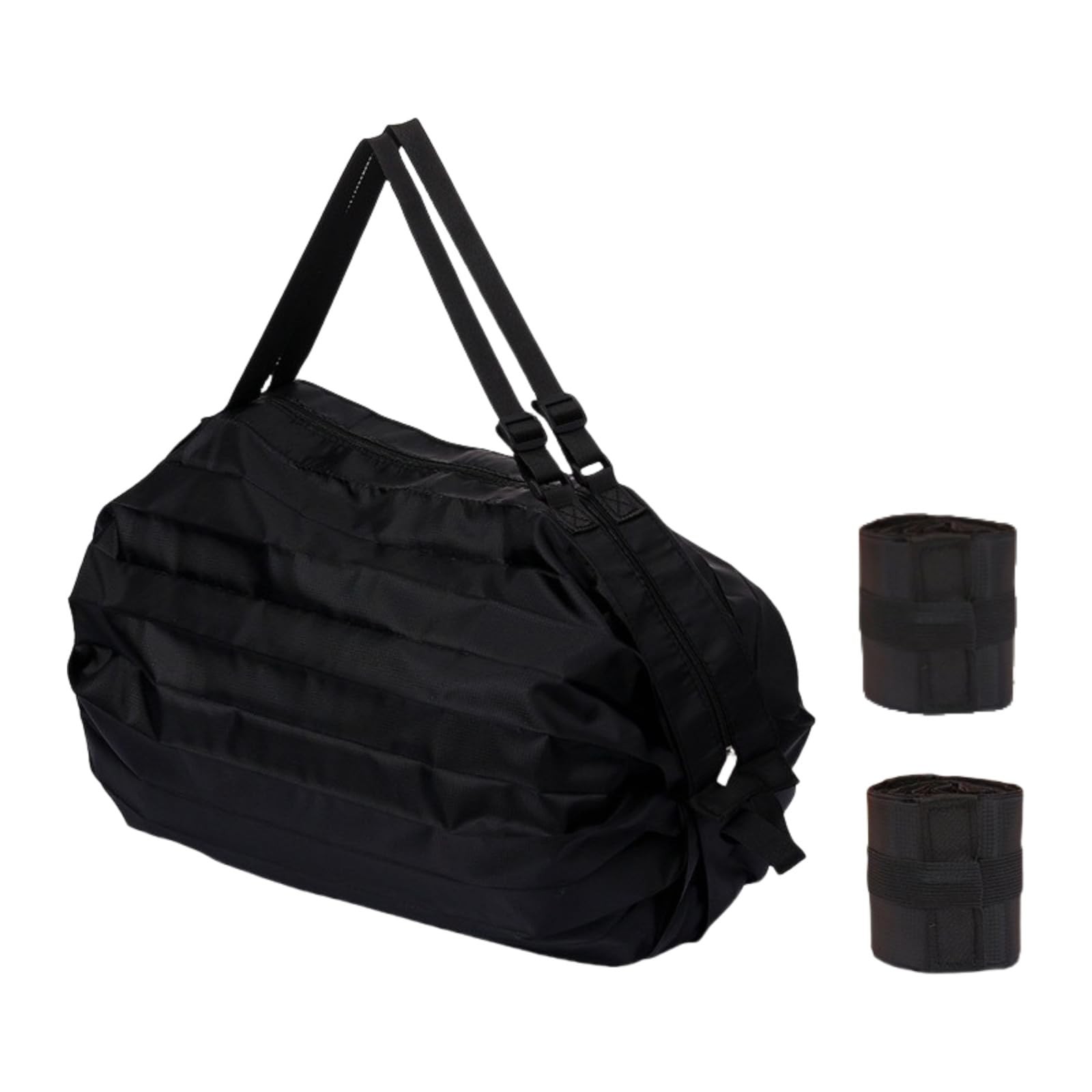 2 PCS Travel Shoulder Bag Reusable Grocery Foldable Shopping Waterproof