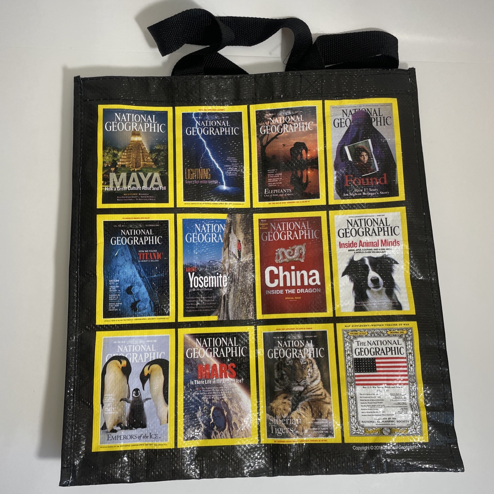 National Geographic Magazine 125th Anniversary Cover Reusable Tote Bag
