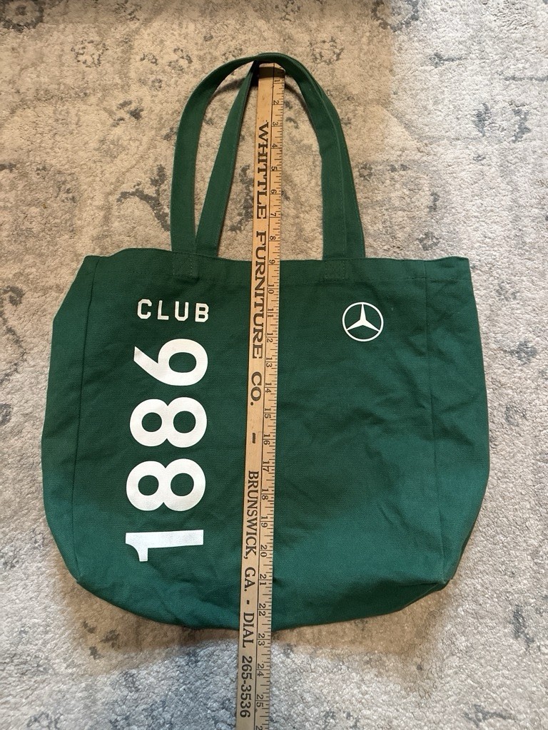 MASTERS Mercedes Club 1886 exclusive “Members Only” Canvas Cotton Tote Bag