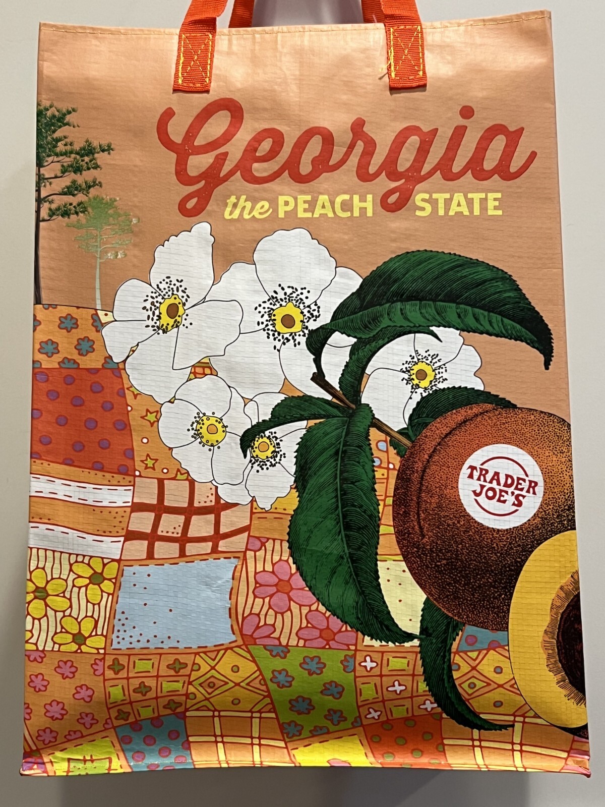 Trader Joe’s GEORGIA Regional Reusable Shopping Tote Bag – Collect ’em All!