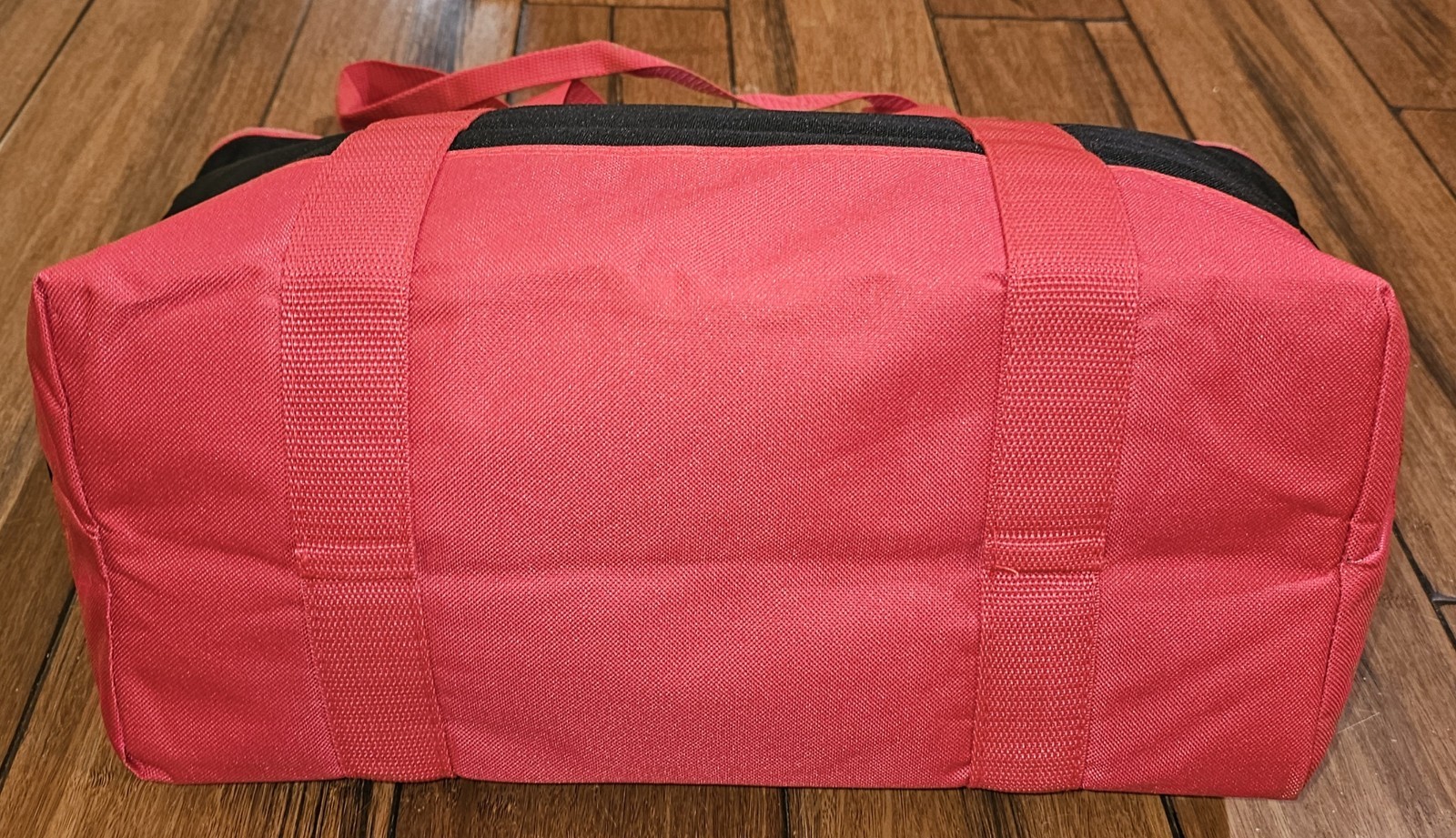 Brand New Trader Joes Black Red Extra Large Reusable Insulated Bag Lot Of 2