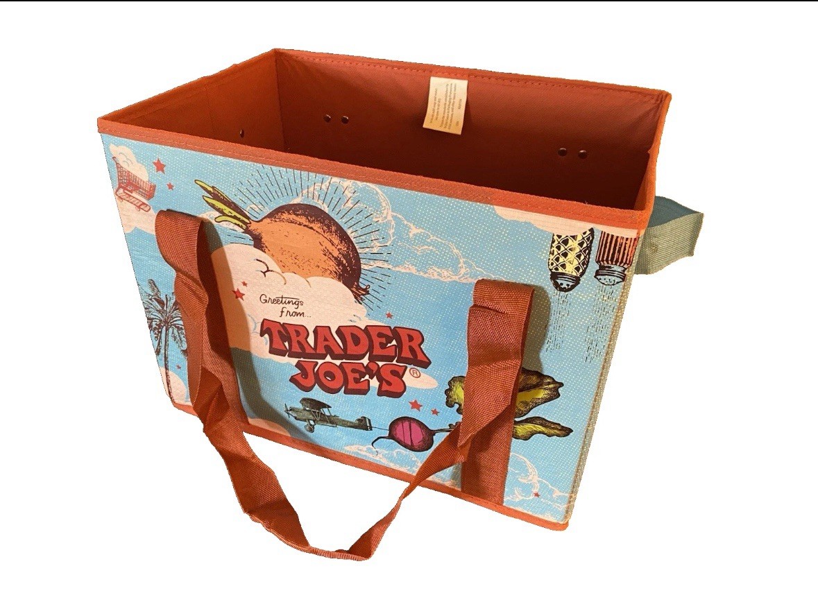 Trader Joe’s stand-Up Collapsible Reusable Hard Side Sturdy
