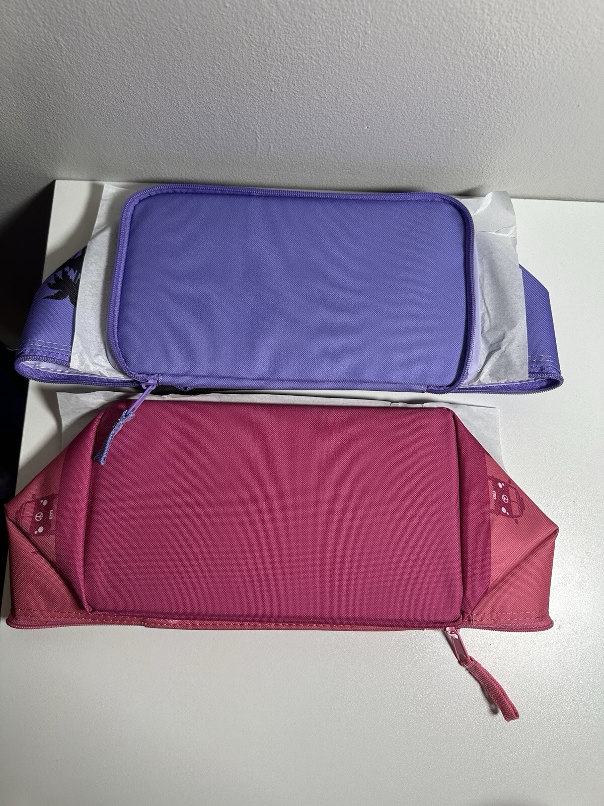 Trader Joe’s Valentines Day Mini Insulated Tote Bag Bundle Pink & Lavender