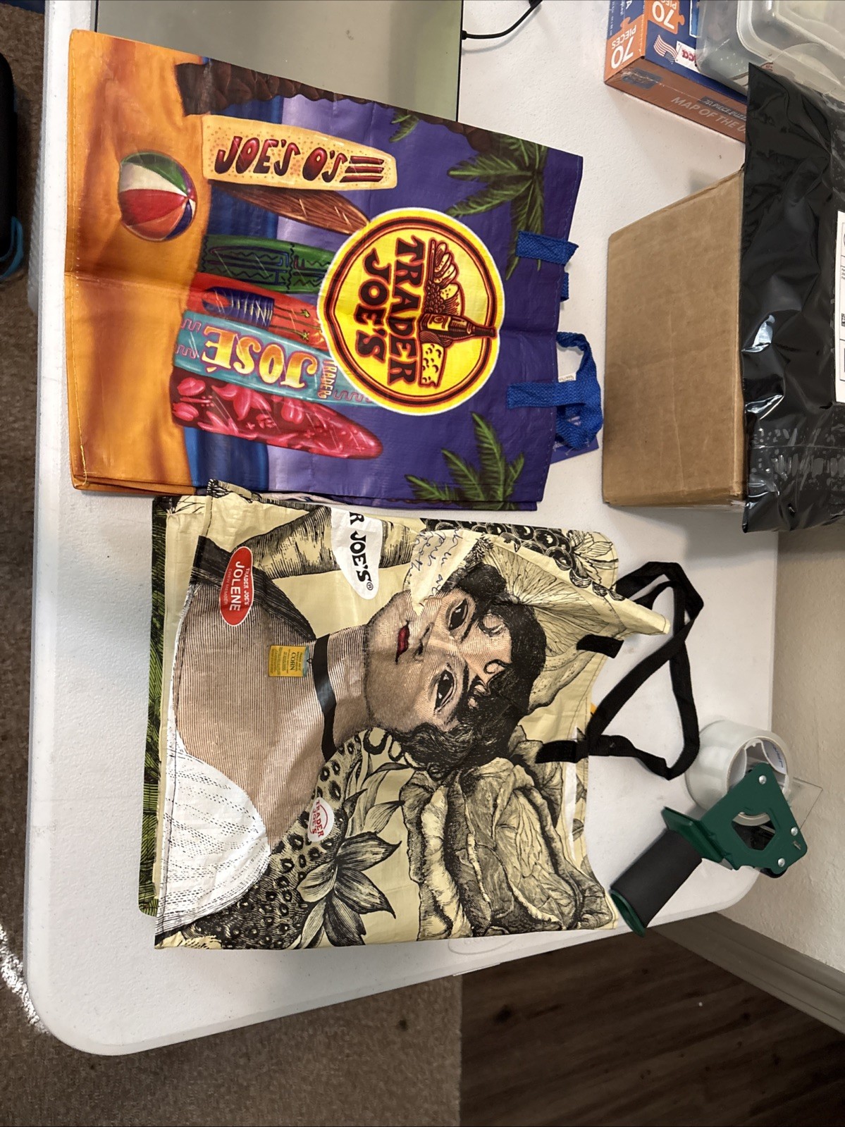 Trader Joe’s Reusable Shopping Polypropylene Vintage Bags Lot