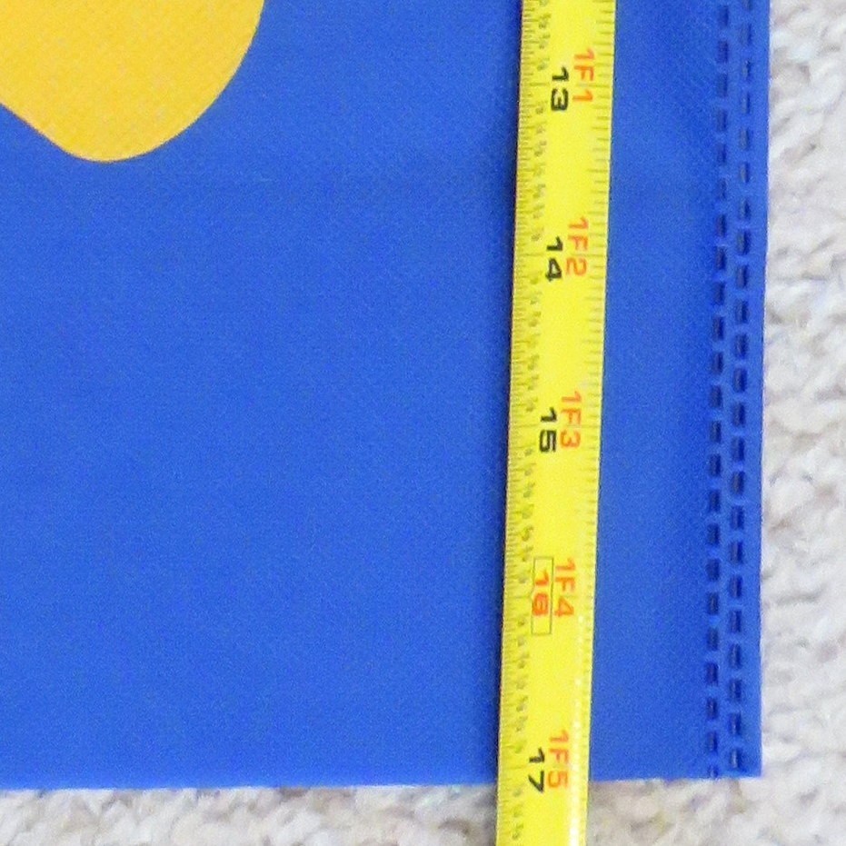 Lot 5 NEW NWOT Walmart Reusable XLarge Tote Bags abt. 18″ L x 17 “T x 7” D