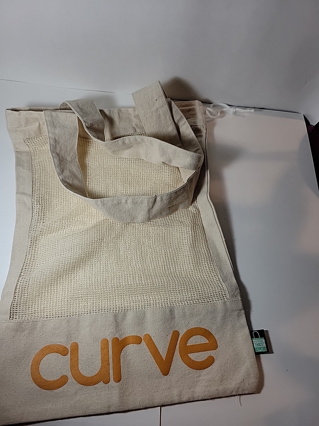 Curve Bags of Ethics Re-usable Shopping Bag