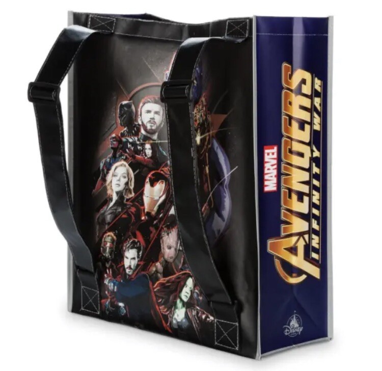 Disney Store Marvel Avengers Infinity War Reusable Shopping bag Rucksack recycle