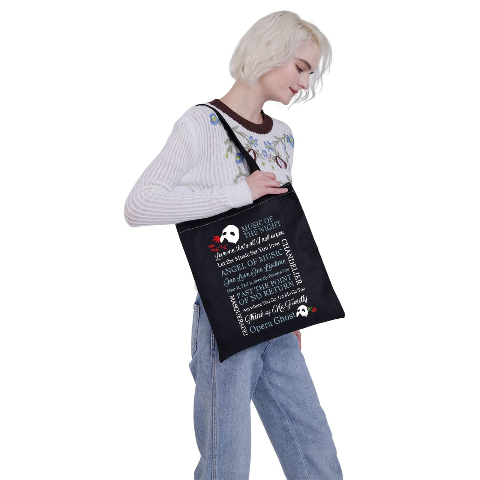 Opera Musical Tote Bag Musical Theatre Lovers Gifts Opera Drama Inspired Gift…