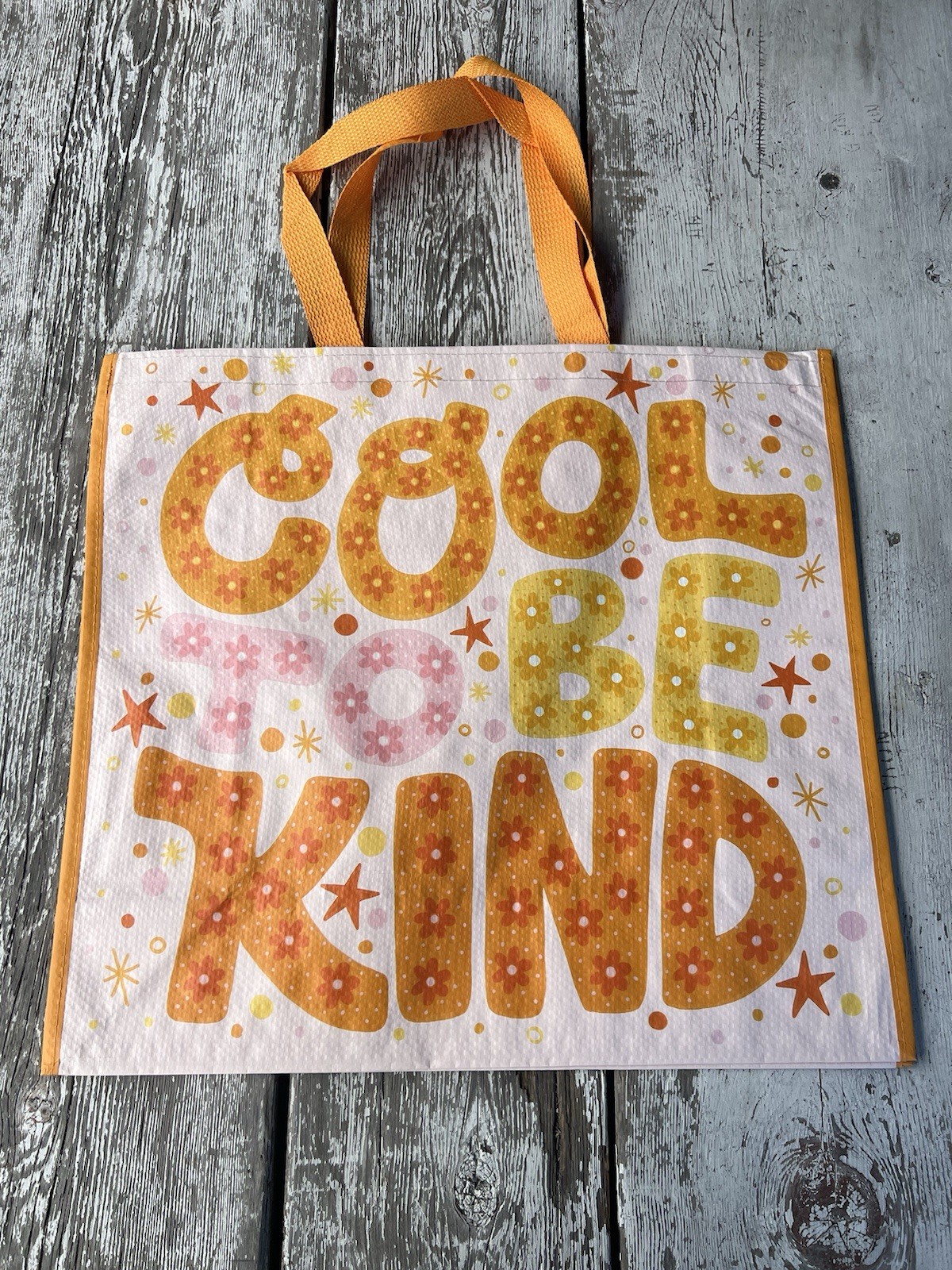 COOL to BE KIND Large Reusable Shopping Bag TJX Eco Friendly Tote Bag