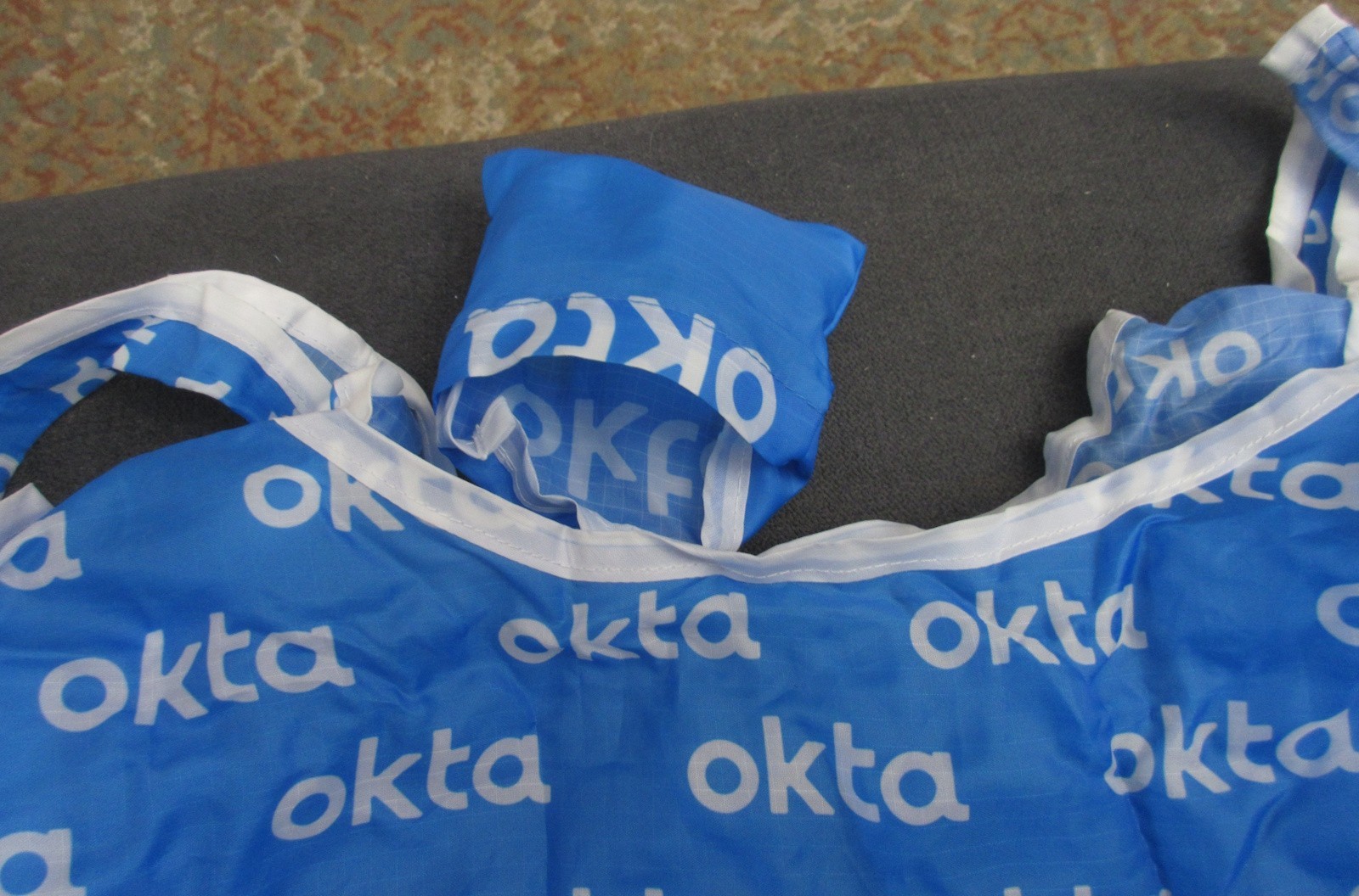 OKTA Reusable “POP TOTE” Grocery Tote Made of Nylon – NEW