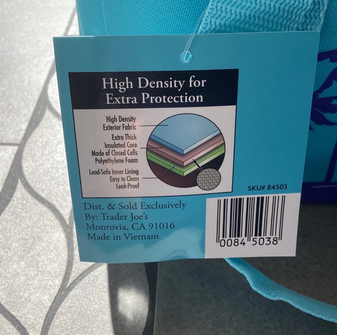 NEW! Trader Joe’s Summer 2026 MINI Insulated Tote-Blue/Pink/Purple/SHIPS TODAY