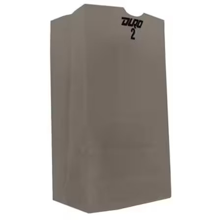 Grocery Bag Flat Bottom 2 Lb White, Pk500, 51002