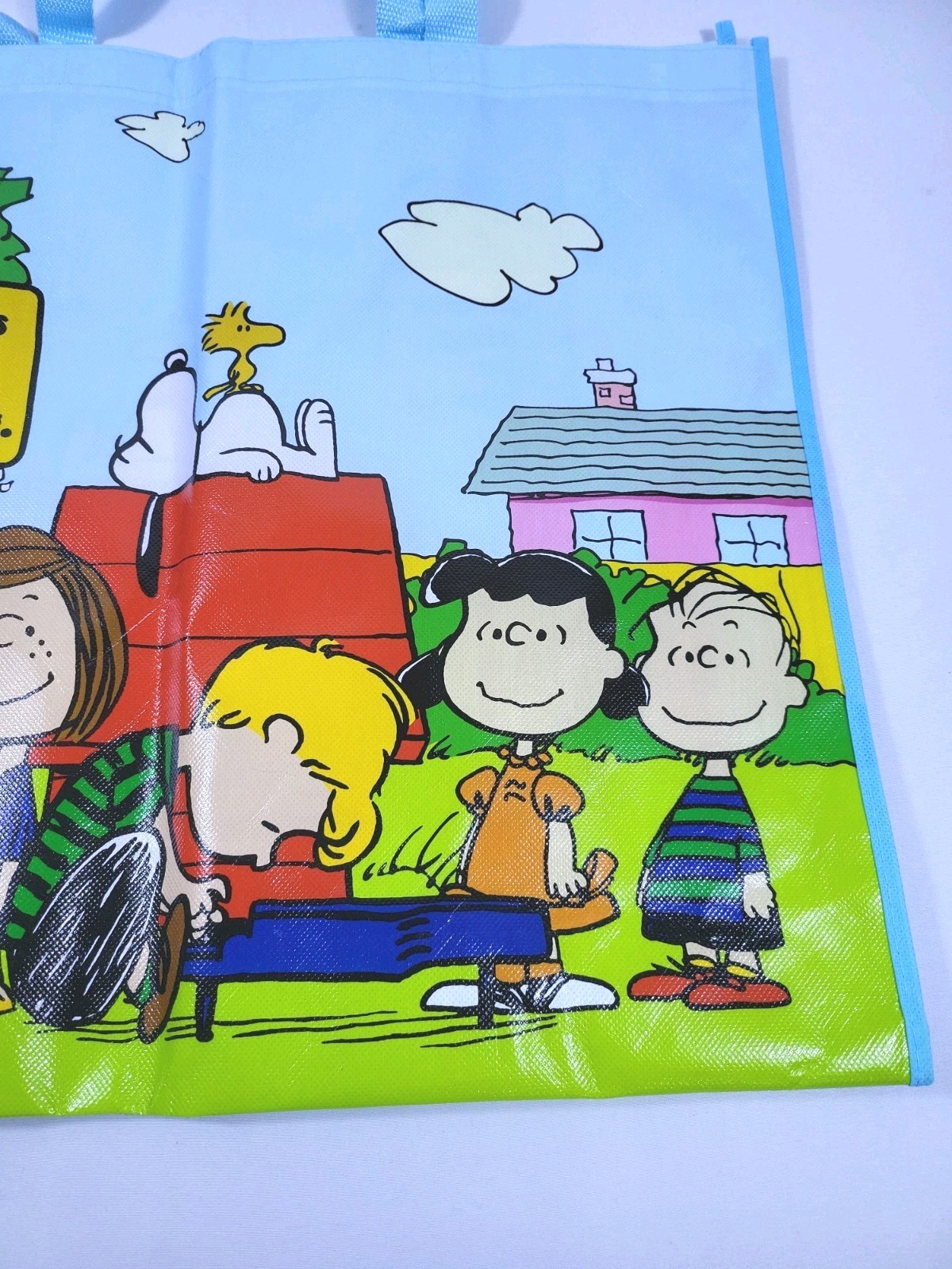 Peanuts Gang New Reusable Shopping Bag Grocery Travel Bag 19.5″x17.5″x7.25″