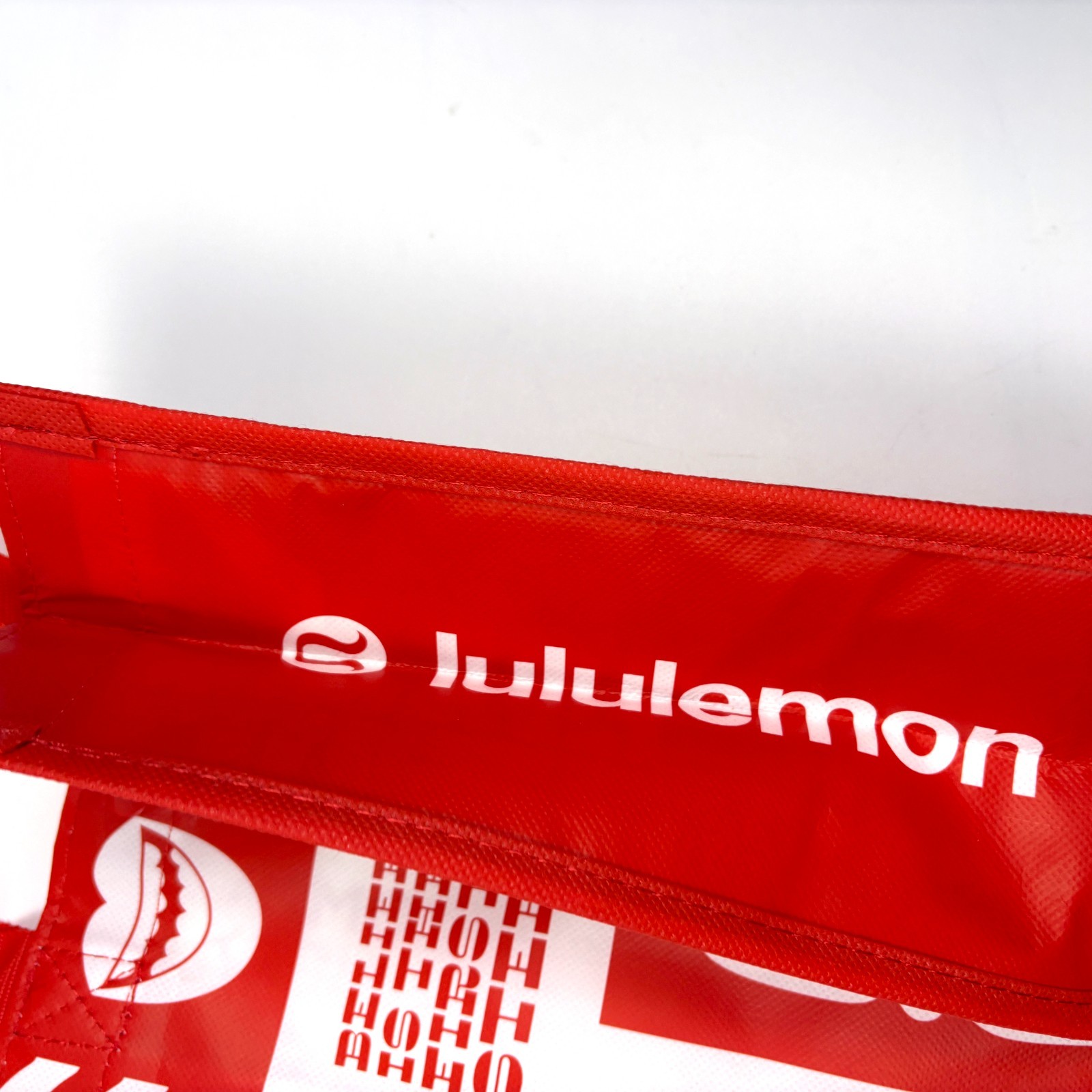 Lot of 8 Lululemon Small Bags All Different Red Black White Mint Gift Brides Md