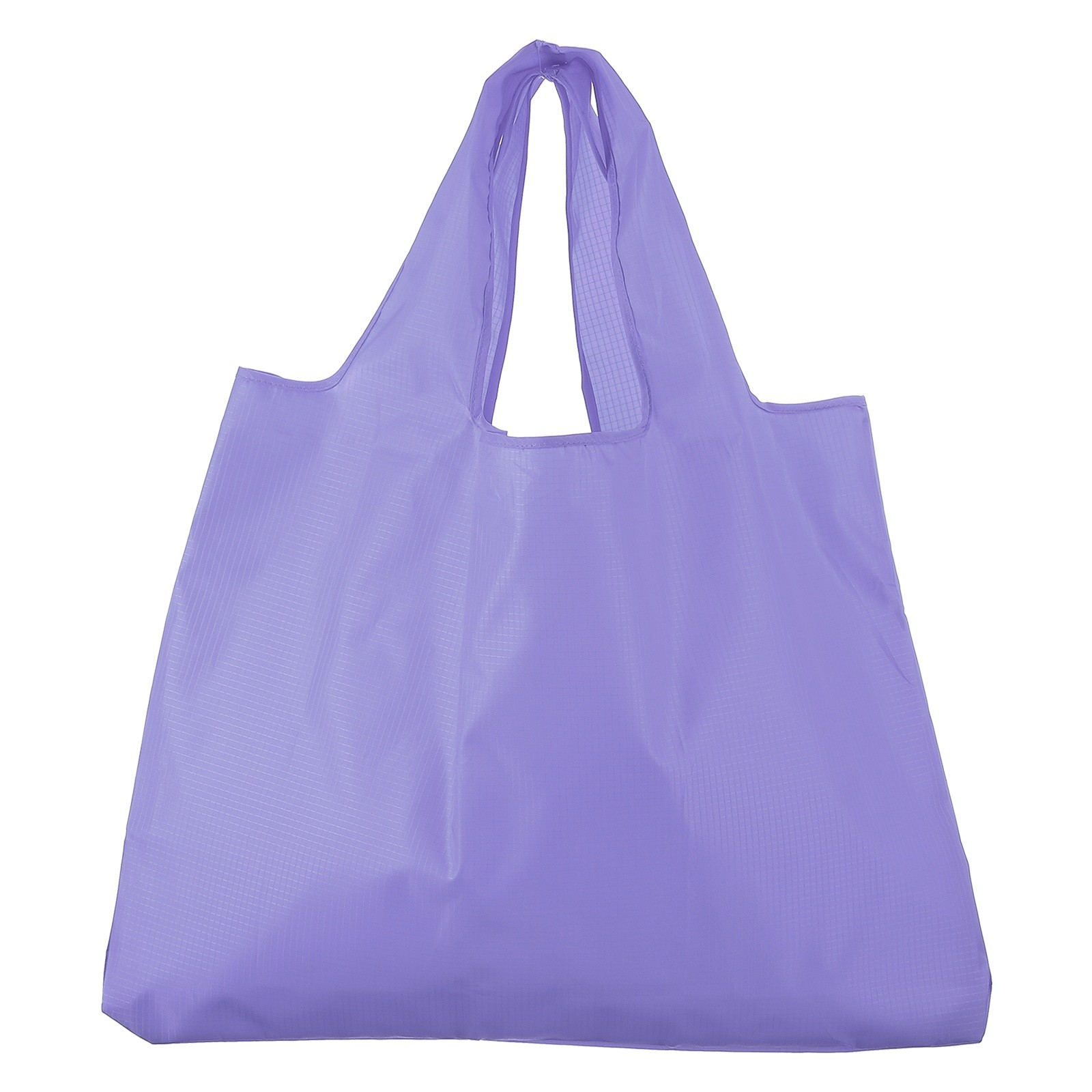 Washable Shopping Bags with Handles Bulk, Foldable Grocery Bags, Purple&L