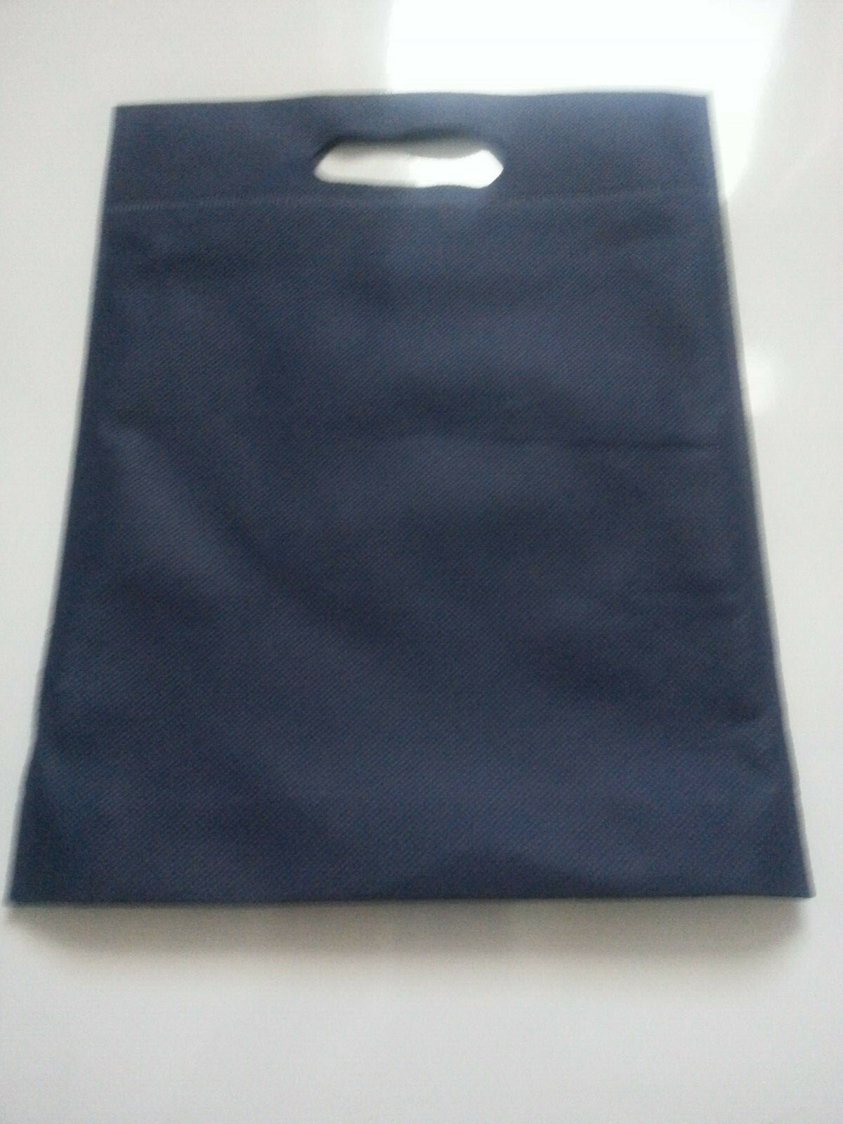 Blue Tote Bag “Only Rain in the Storm Drain” 27.8cm x 35cm