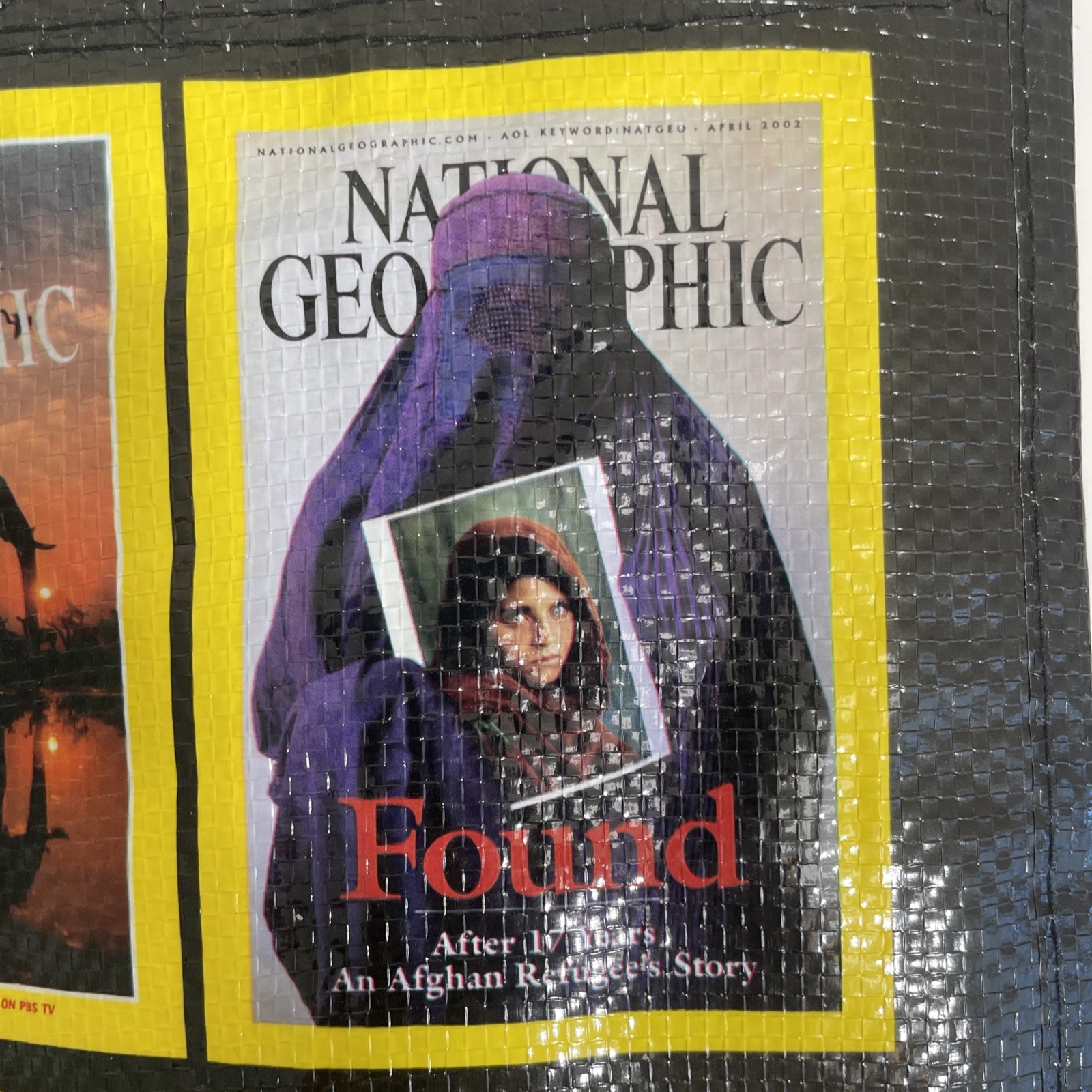 National Geographic Magazine 125th Anniversary Cover Reusable Tote Bag