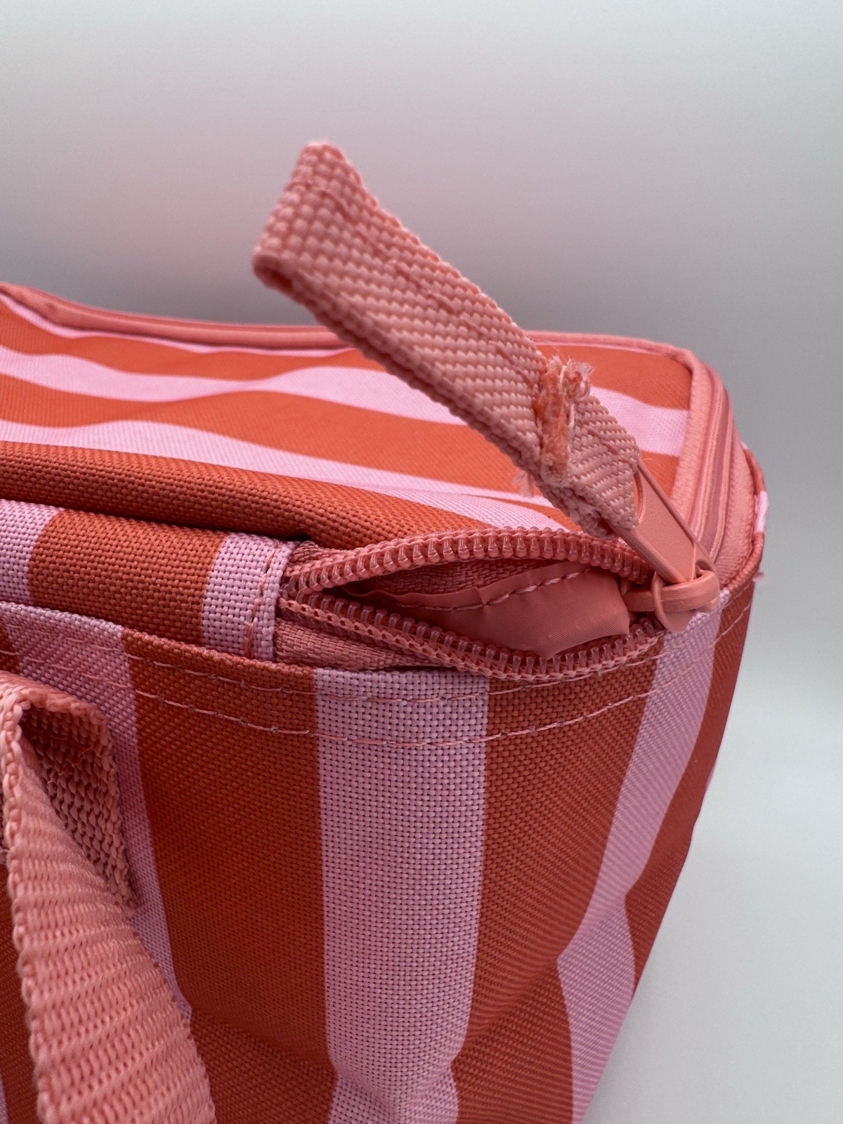 HOT PINK STRIPES Trader Joe’s, Mini Cooler, Bag, Pink Stripes NWT THE CUTEST?