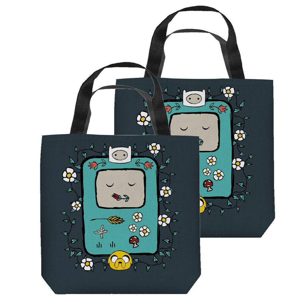 Adventure Time “Title” Tote Bag – 3 Sizes