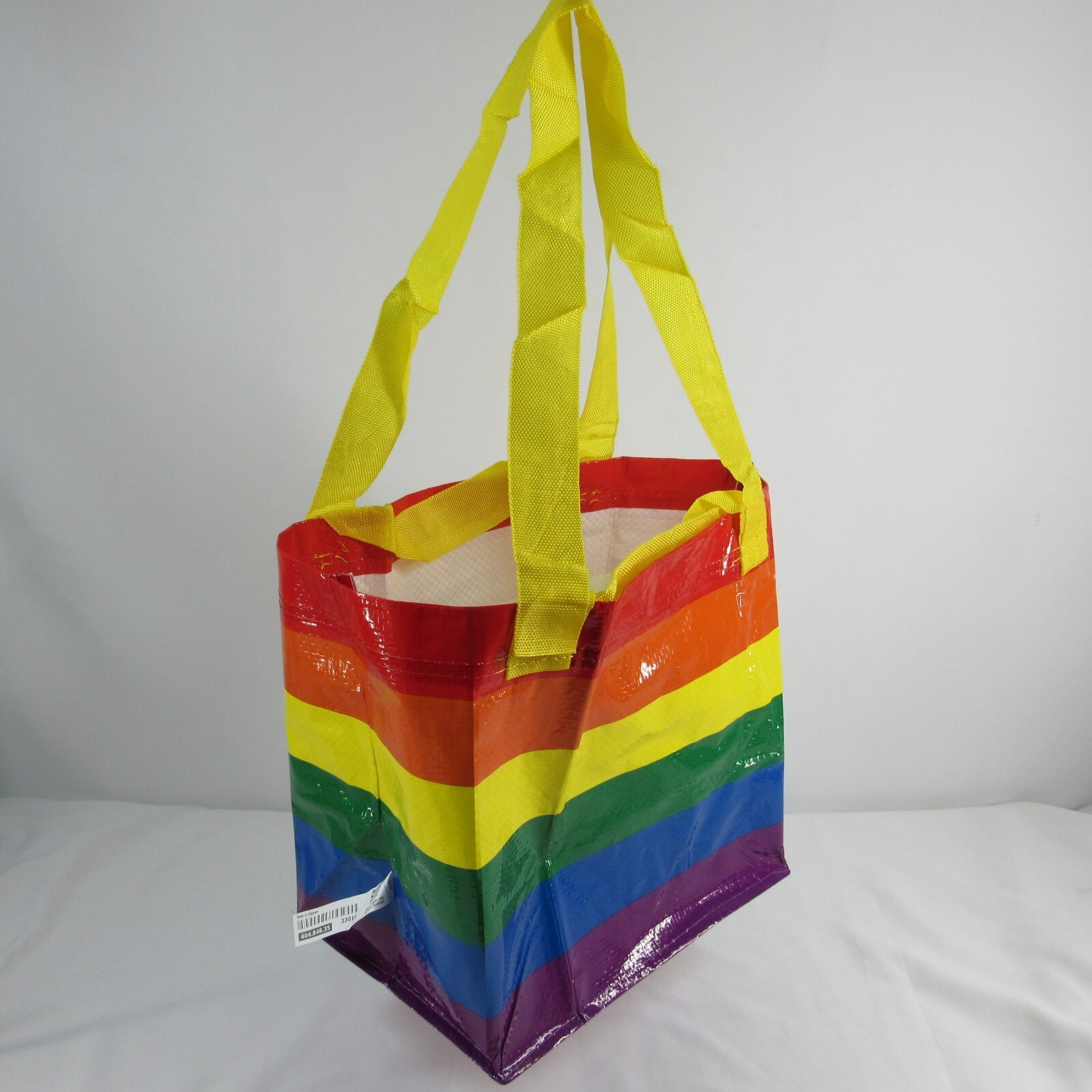 Ikea Storstomma Rainbow Bag Medium Tote Reusable ECO Grocery Laundry Storage Bag