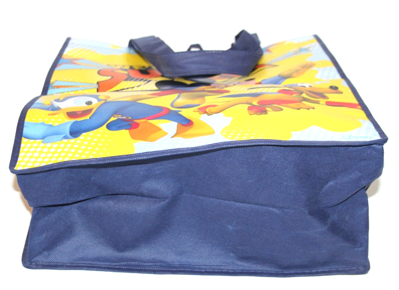 Disney Mickey Mouse Donald Duck Pluto We’re Super Reusable Eco Shopping Tote Bag