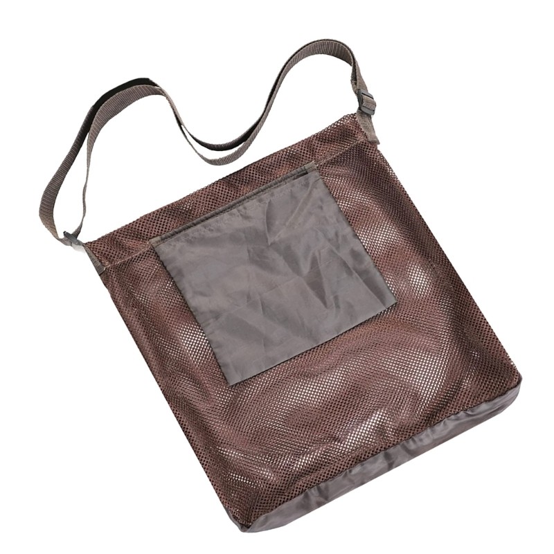 Outdoor Mushroom Collector Bag Quick Drain Meshes Designs Hands Release Carrying