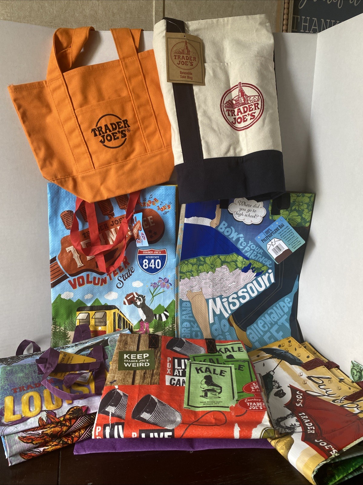 Trader Joe’s Tote Bags Bundle