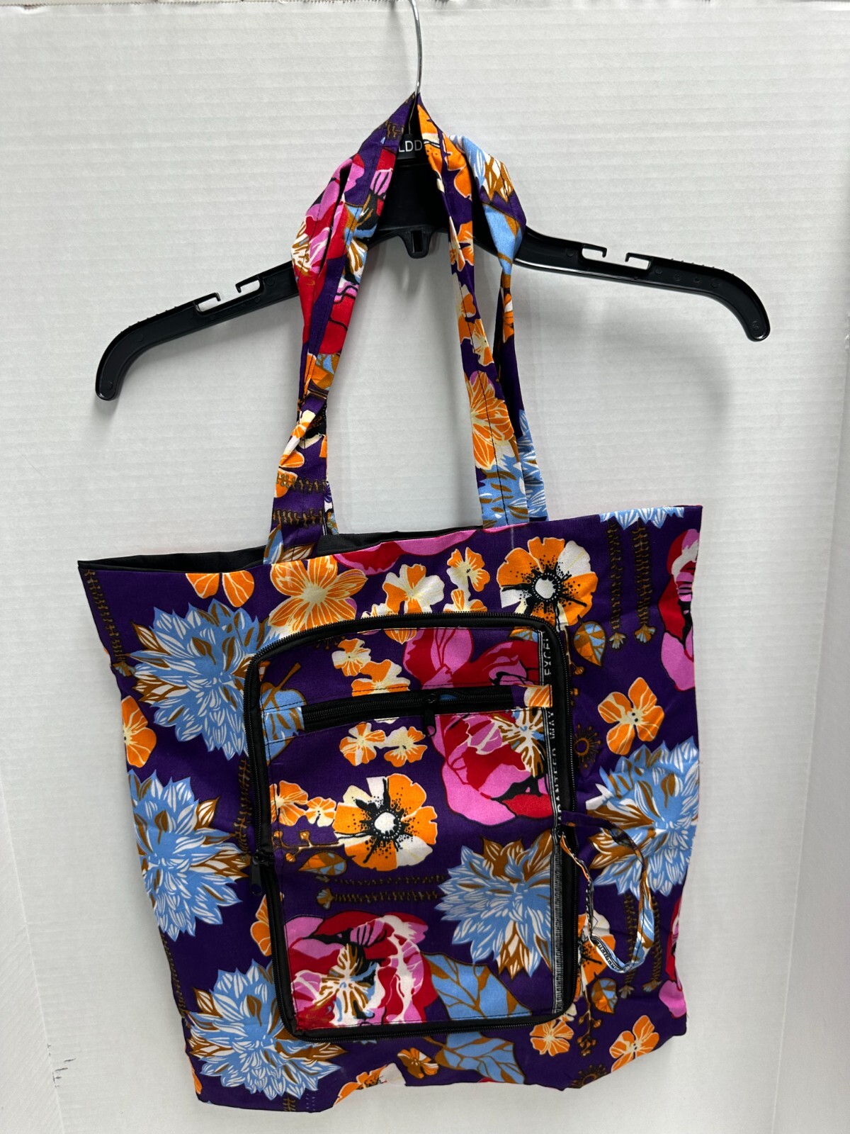 Hand made foldable reusable shopping bag from Burkina Faso unique African flare