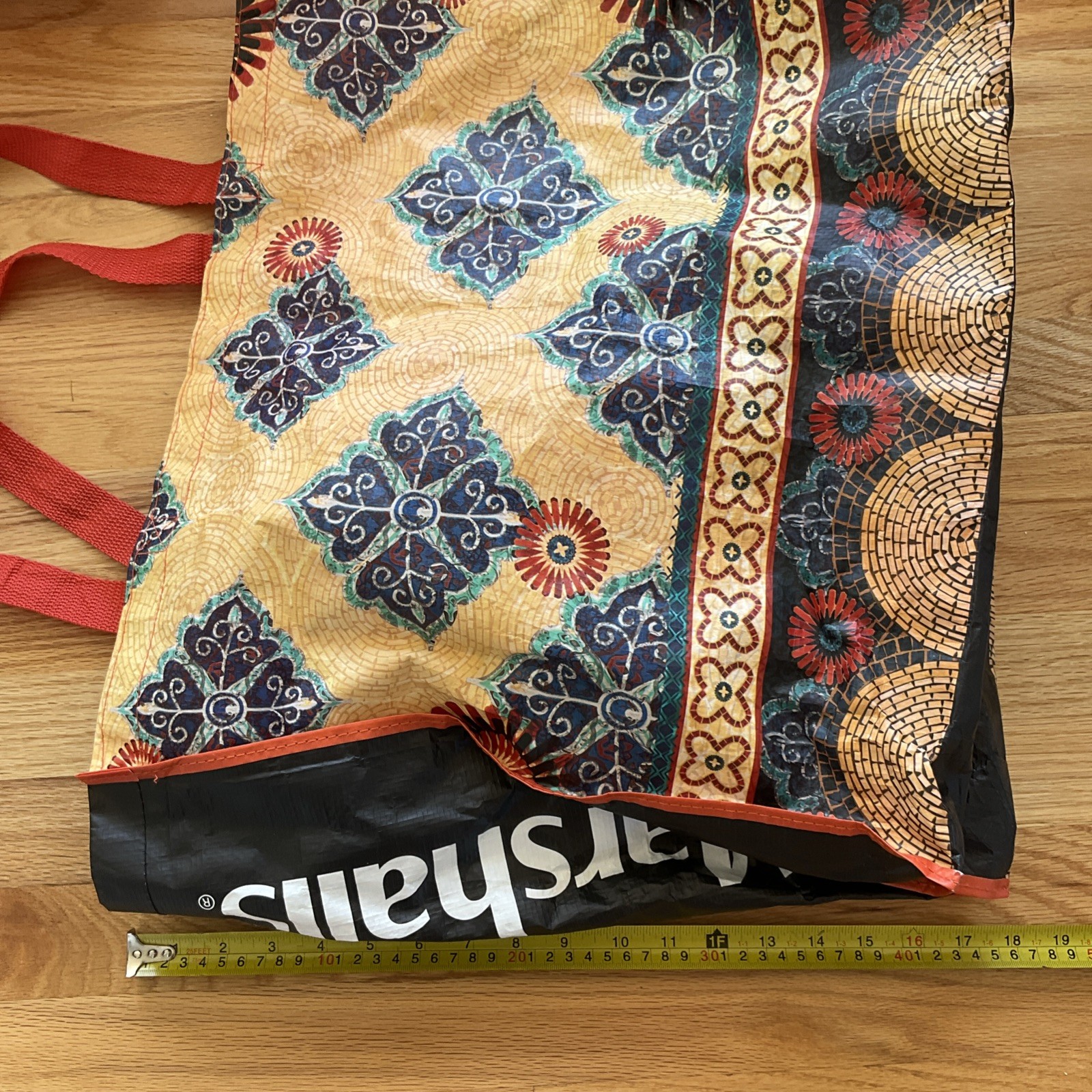 Mixed Lot of 5 Reusable Shopping Tote Bags Medium to Large Sizes Assorted
