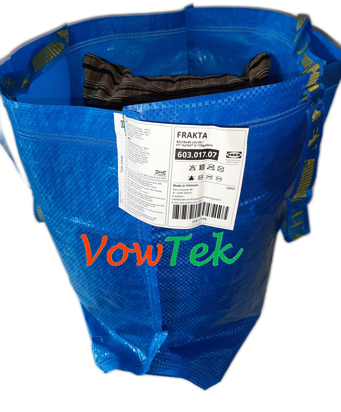 Four IKEA Medium ECO Friendly FRAKTA Tote for grocery shopping laundry storage