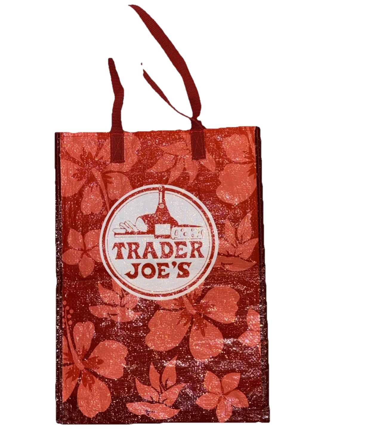 Trader Joe’s Reusable Rare 3 Tote Grocery Shopping Bags . Pre Owned